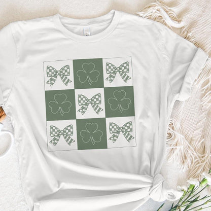 Retro St Patrick's Day Png, Coquette St Patrick's Day png - 300 DPI