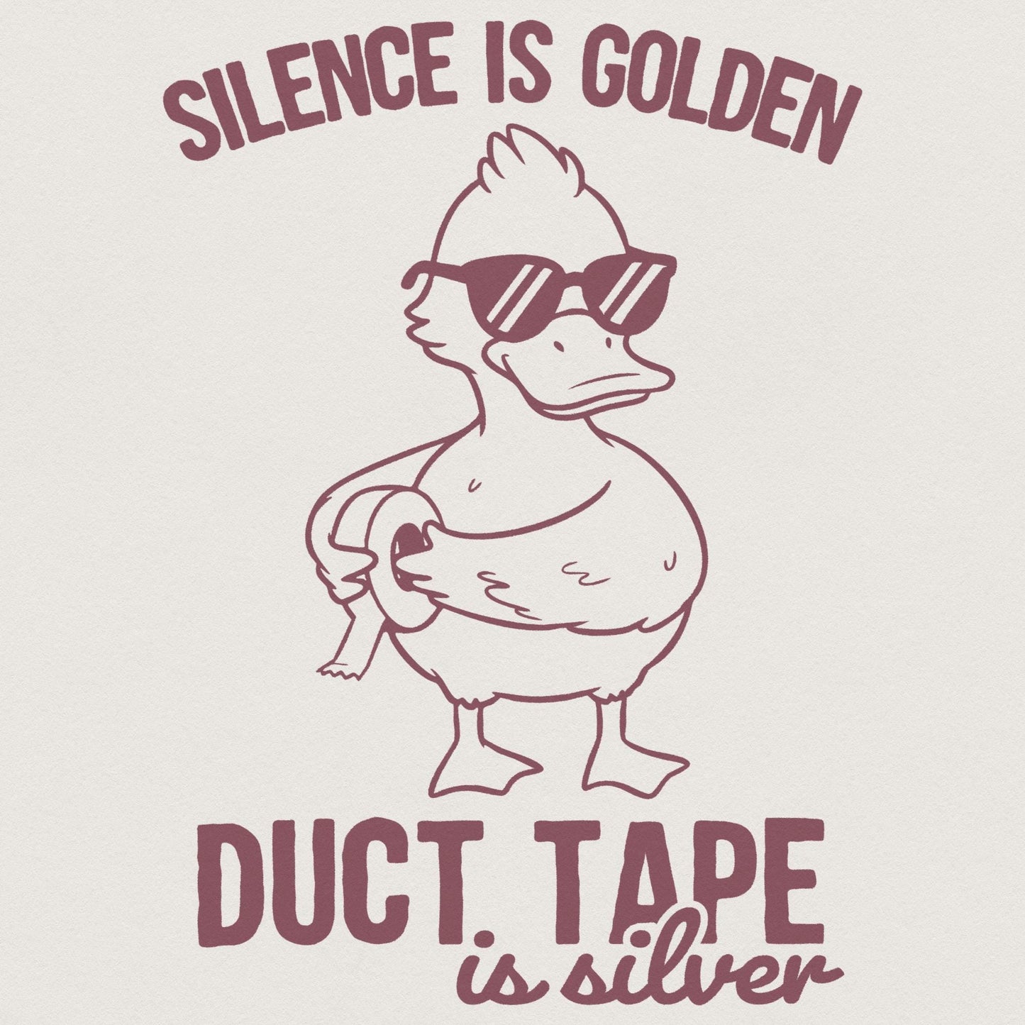 Silence is Golden Png, Sarcastic png - 300 DPI Design for T-Shirt
