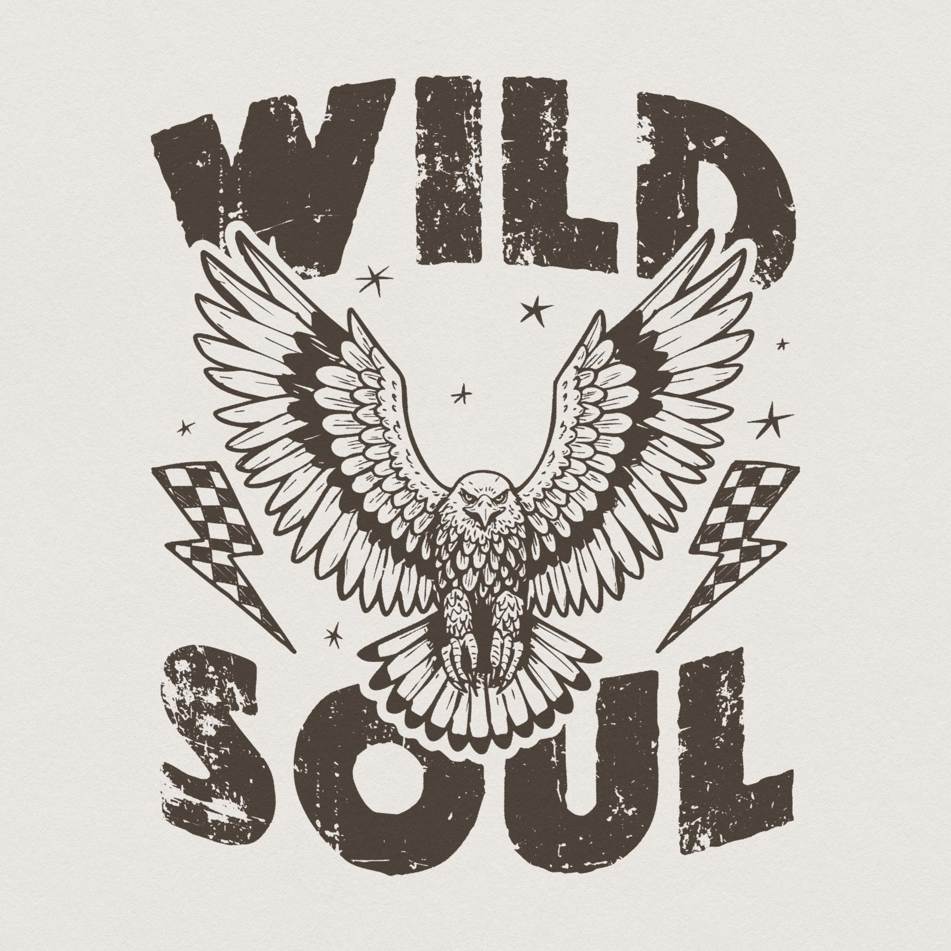 Wild Soul Png, Sublimation Design - 300 DPI Design for T-Shirt