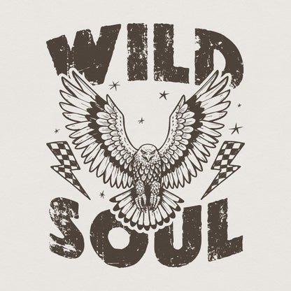 Wild Soul Png, Sublimation Design - 300 DPI Design for T-Shirt