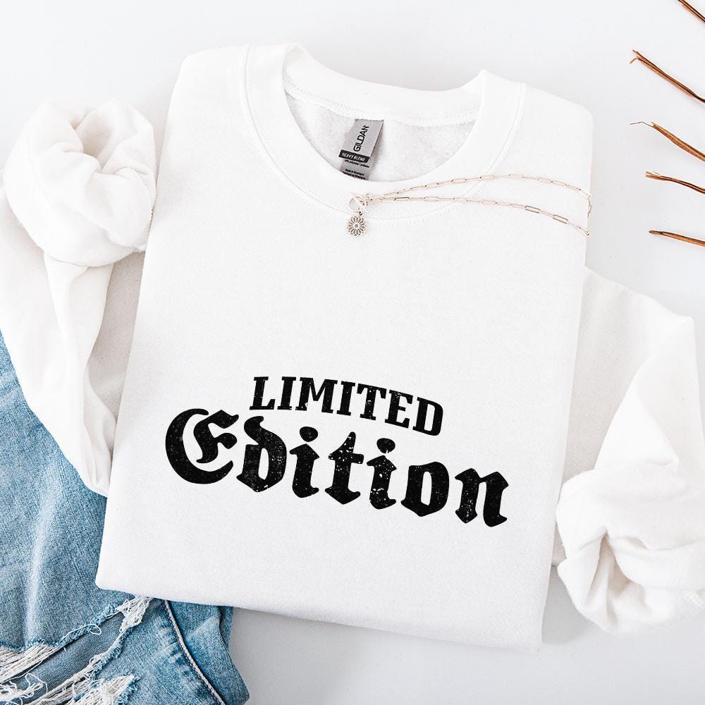 Limited Edition PNG, Positive png - 300 DPI Design for T-Shirt