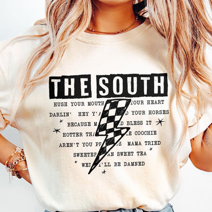 The South PNG, Southern Saying PNG - 300 DPI Design for T-Shirt