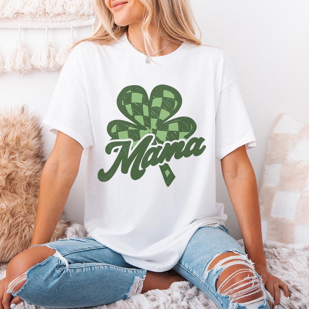 Mama St Patricks Day PNG, Sublimation Design - 300 DPI Design for T-Shirt