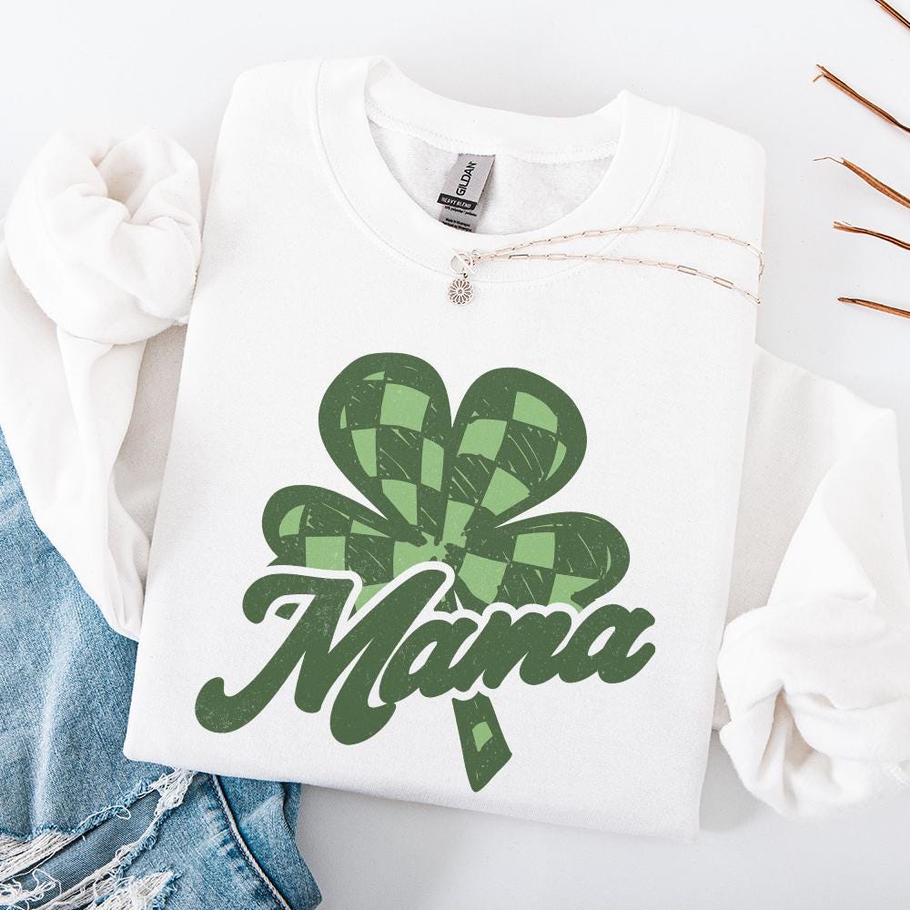 Mama St Patricks Day PNG, Sublimation Design - 300 DPI Design for T-Shirt
