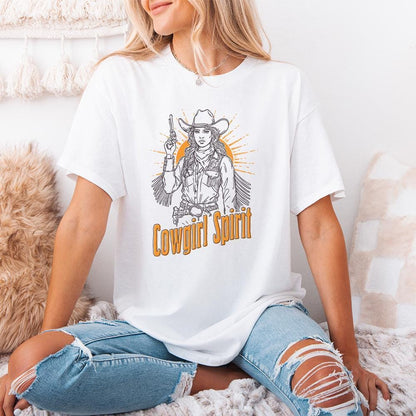 Cowgirl Spirit Png, Retro Cowgirl Style Png - 300 DPI Design for T-Shirt
