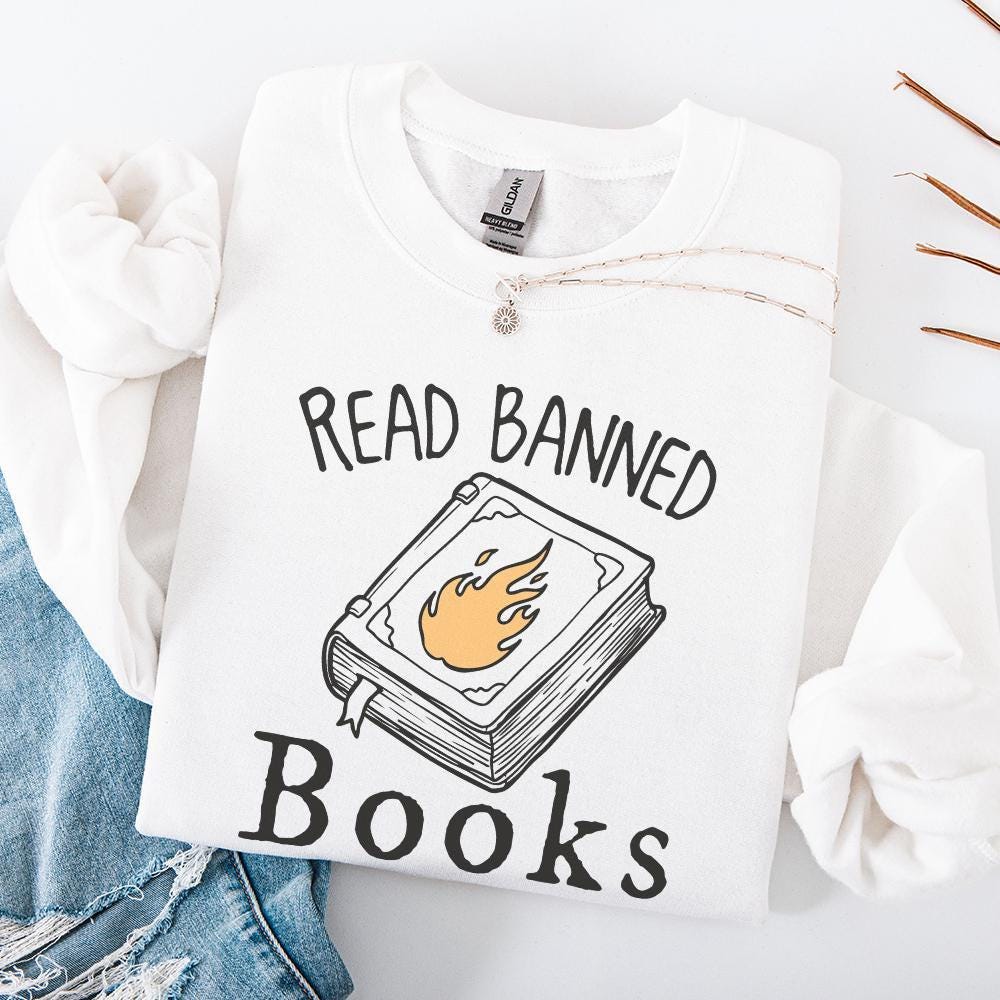 Read Banned Books png PNG, Book Lover png Design - 300 DPI Design for