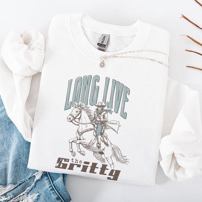 The Gritty PNG, Transparent Western Cowboy - 300 DPI Design for T-Shirt