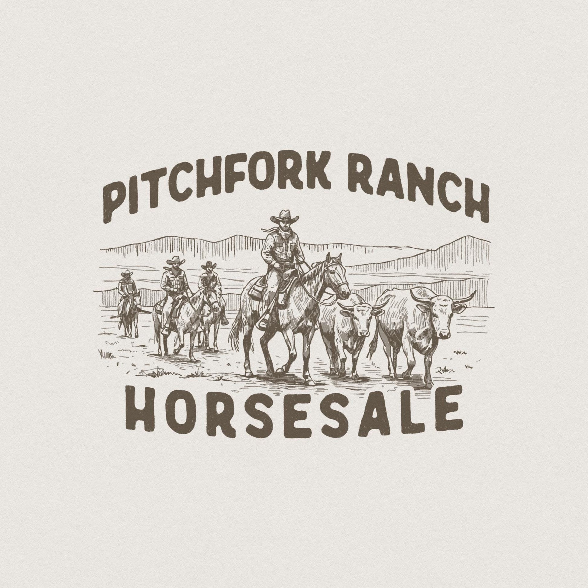 Cowboy Skeleton PNG, Western Vintage Sublimation - 300 DPI Design for