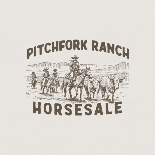 Cowboy Skeleton PNG, Western Vintage Sublimation - 300 DPI Design for