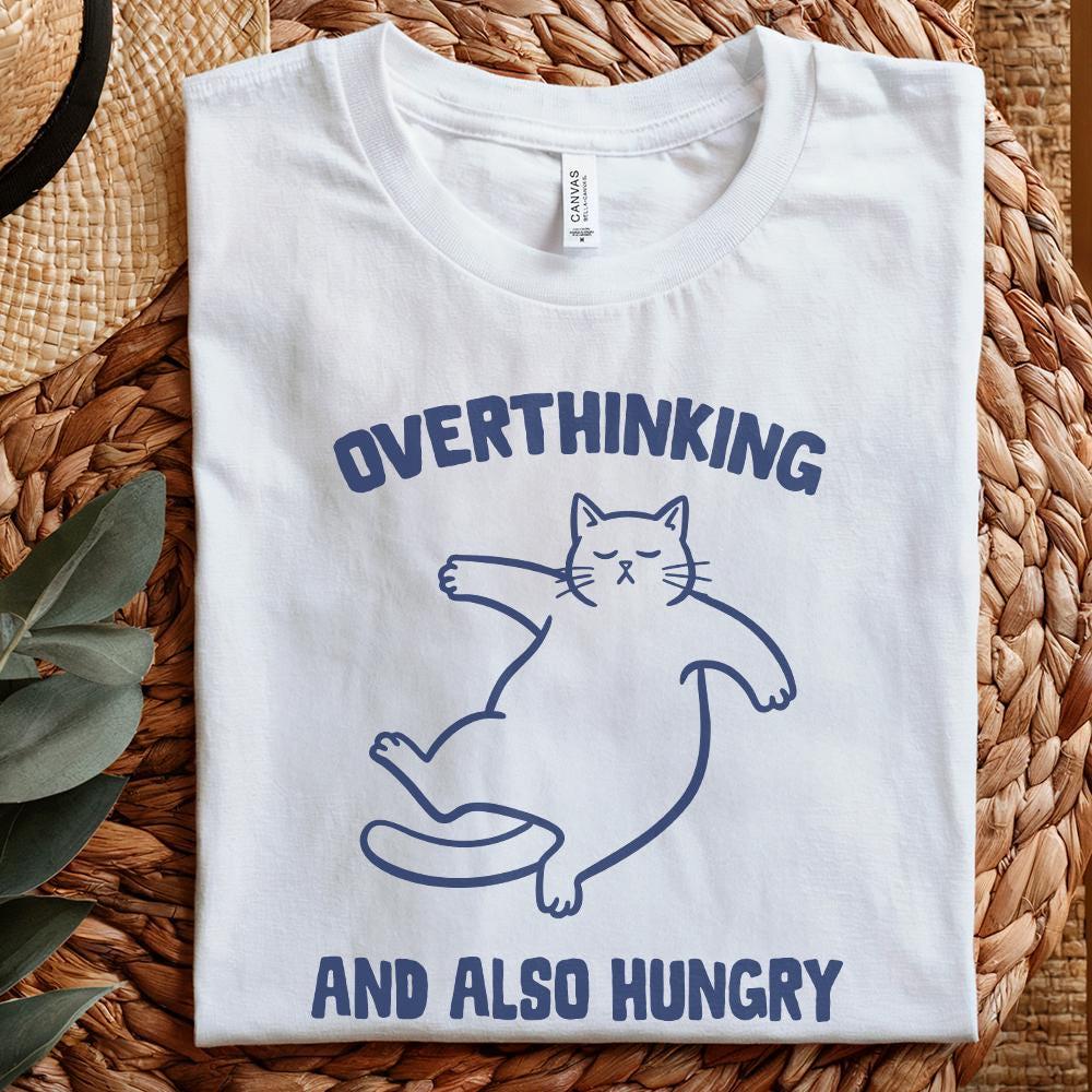 Overthinker PNG, Funny Quote Sarcastic png - 300 DPI Design for T-Shirt