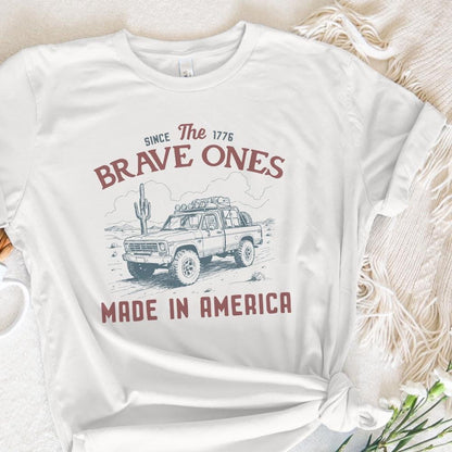 Land Of The Free Home Of The Brave PNG, 4th Of July Sublimation Design -