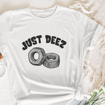 Deez Nuts PNG, Funny Phrase Digital Download - 300 DPI Design for T-Shirt
