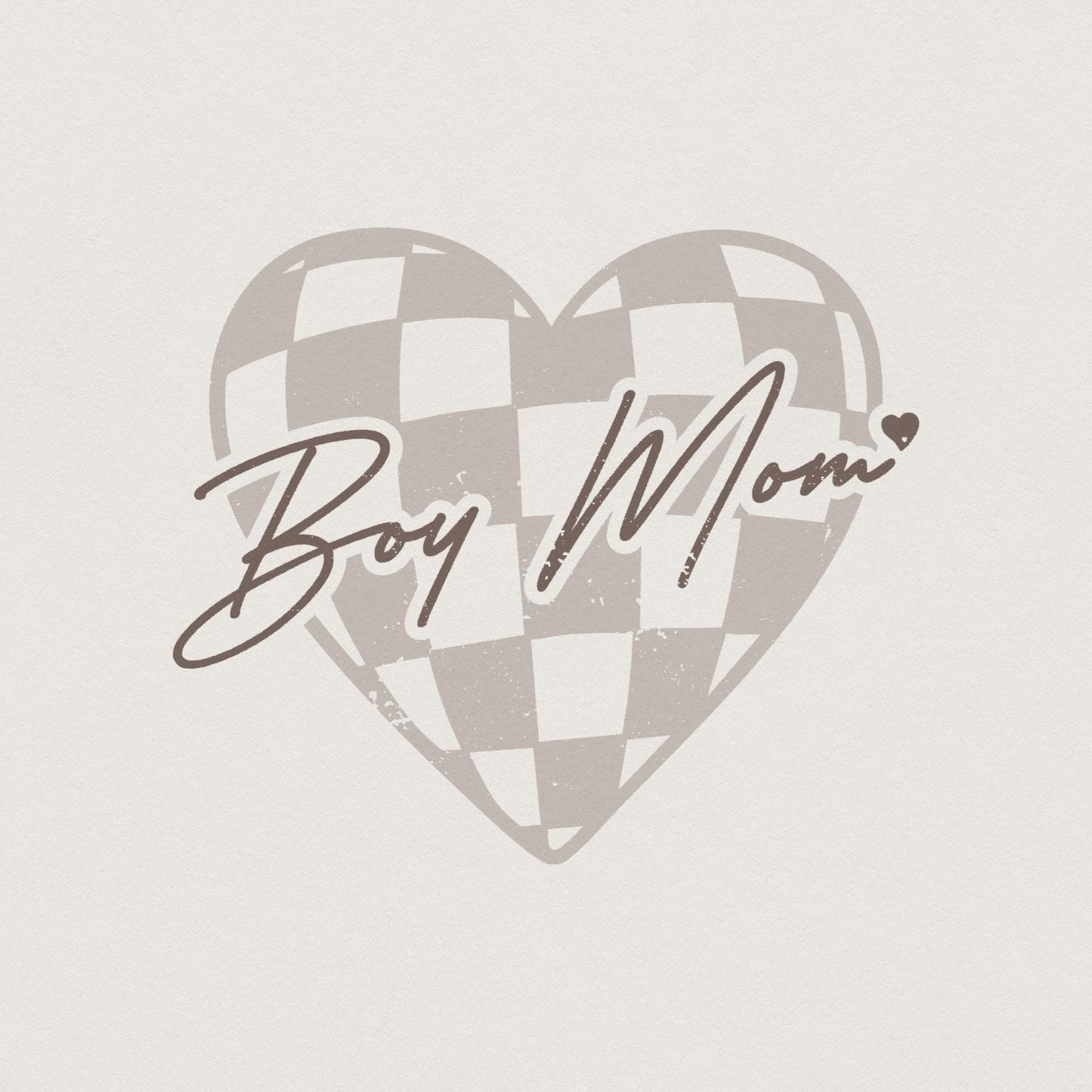 Boy Mom PNG, Mother's Day Sublimation - 300 DPI Design for T-Shirt