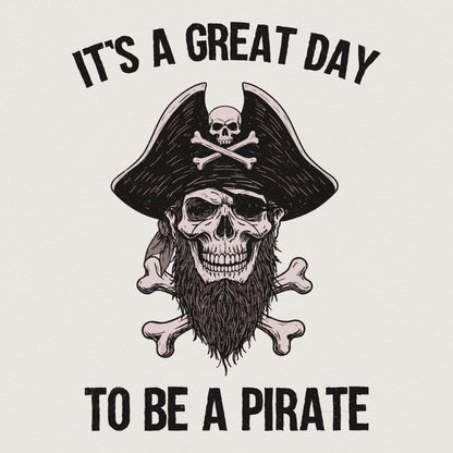 It's a Great Day to Be a Pirate png, Pirate Mascot School Spirit - 300