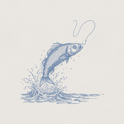 Bass Fishing PNG, Bass Fish Clipart - 300 DPI Design for T-Shirt