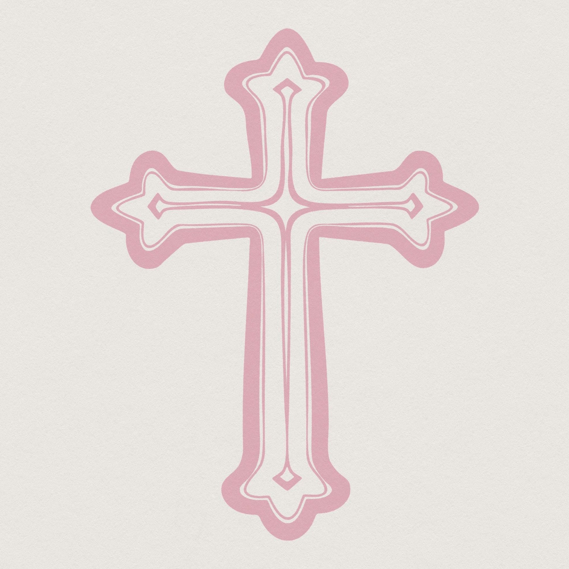 Nail Cross png, Cross Png - 300 DPI Design for T-Shirt