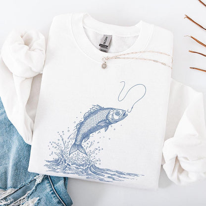 Bass Fishing PNG, Bass Fish Clipart - 300 DPI Design for T-Shirt