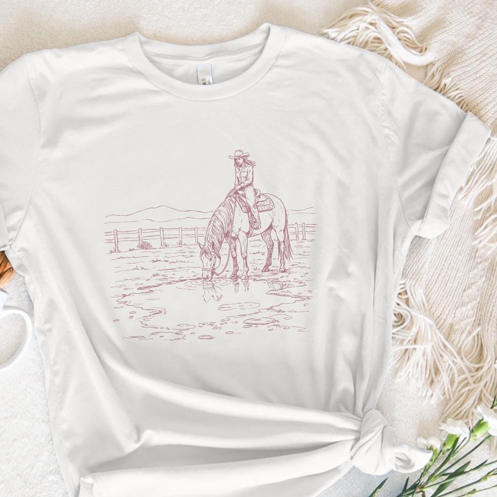 Cowboy Png Digital Download, Western Sublimation Design - 300 DPI Design