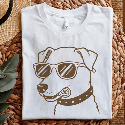 Funny Dog with Sunglasses PNG Clipart for Summer Dog Breeds PNG