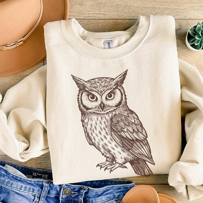 Owl PNG, Owl Vector - 300 DPI Design for T-Shirt