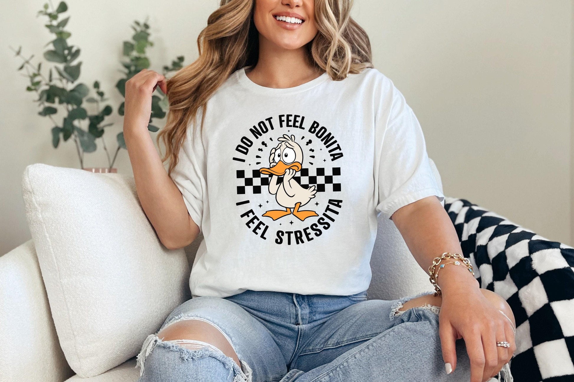 I Do Not Feel Bonita, I Feel Stressita PNG SVG - 300 DPI Design for T-Shirt