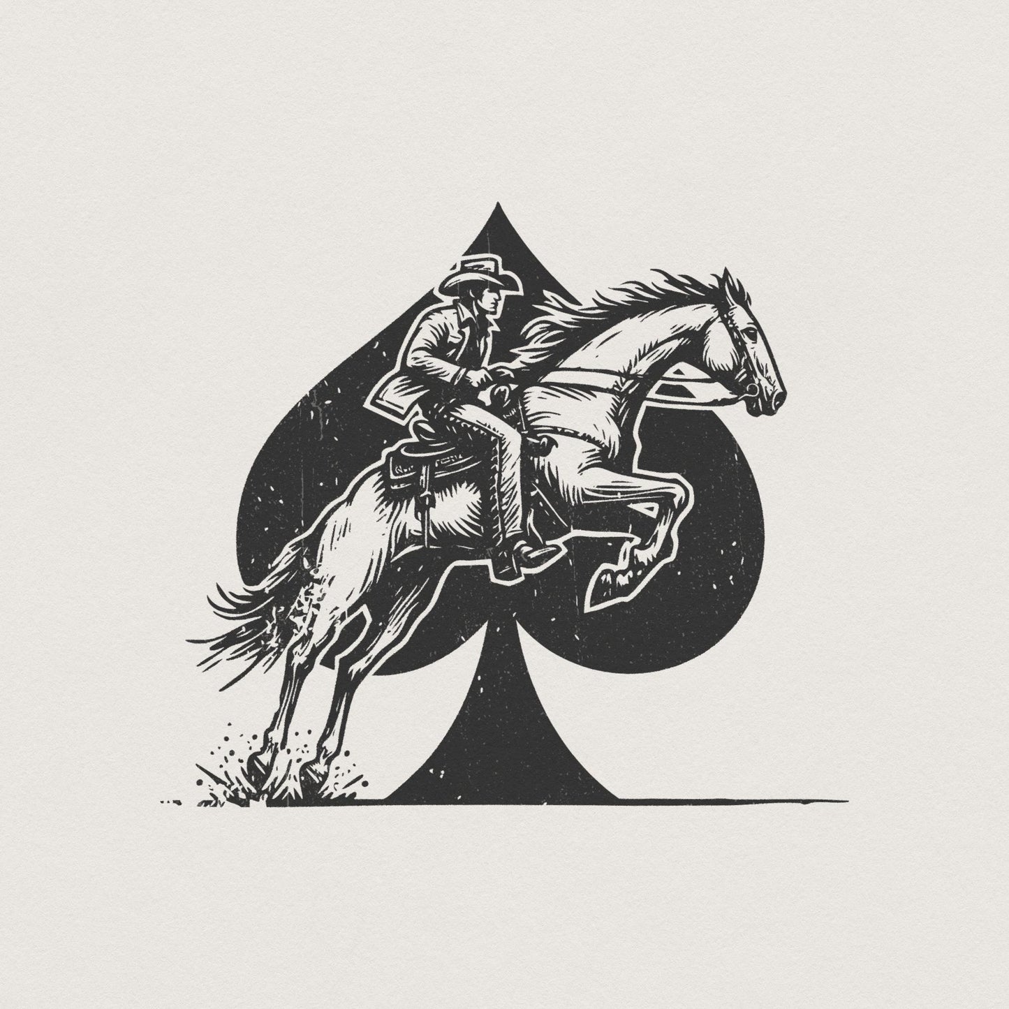 Retro Western Cowboy PNG, Cowgirl Sublimation Design - 300 DPI Design for