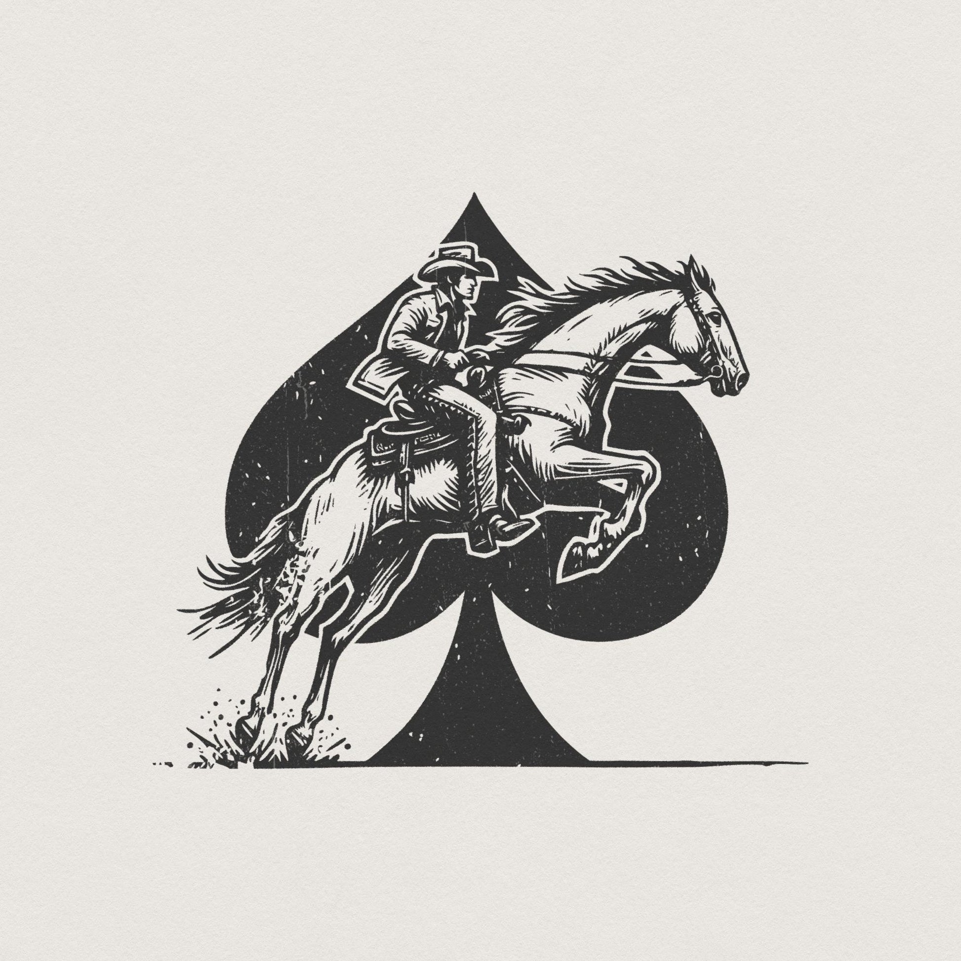 Retro Western Cowboy PNG, Cowgirl Sublimation Design - 300 DPI Design for