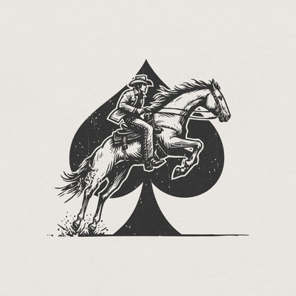 Retro Western Cowboy PNG, Cowgirl Sublimation Design - 300 DPI Design for