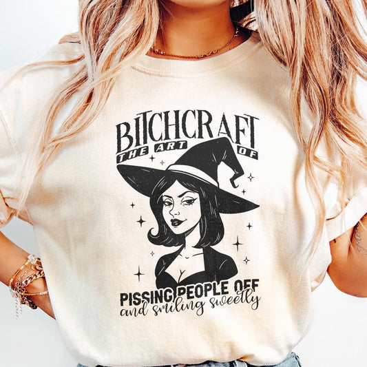 Bitch Craft PNG, Funny Halloween PNG - 300 DPI Design for T-Shirt