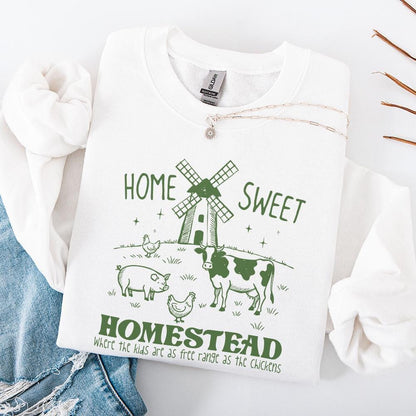 Home Sweet Homestead PNG, Farm Mama png - 300 DPI Design for T-Shirt