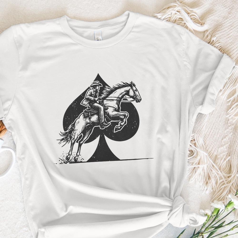 Retro Western Cowboy PNG, Cowgirl Sublimation Design - 300 DPI Design for