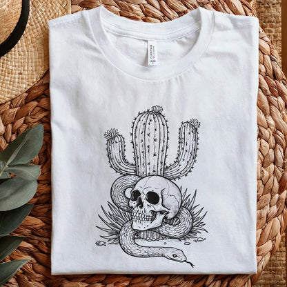 Cactus Skull PNG, Cactus png - 300 DPI Design for T-Shirt