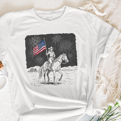 Retro Cowgirl PNG, Trendy Shirt Design - 300 DPI Design for T-Shirt