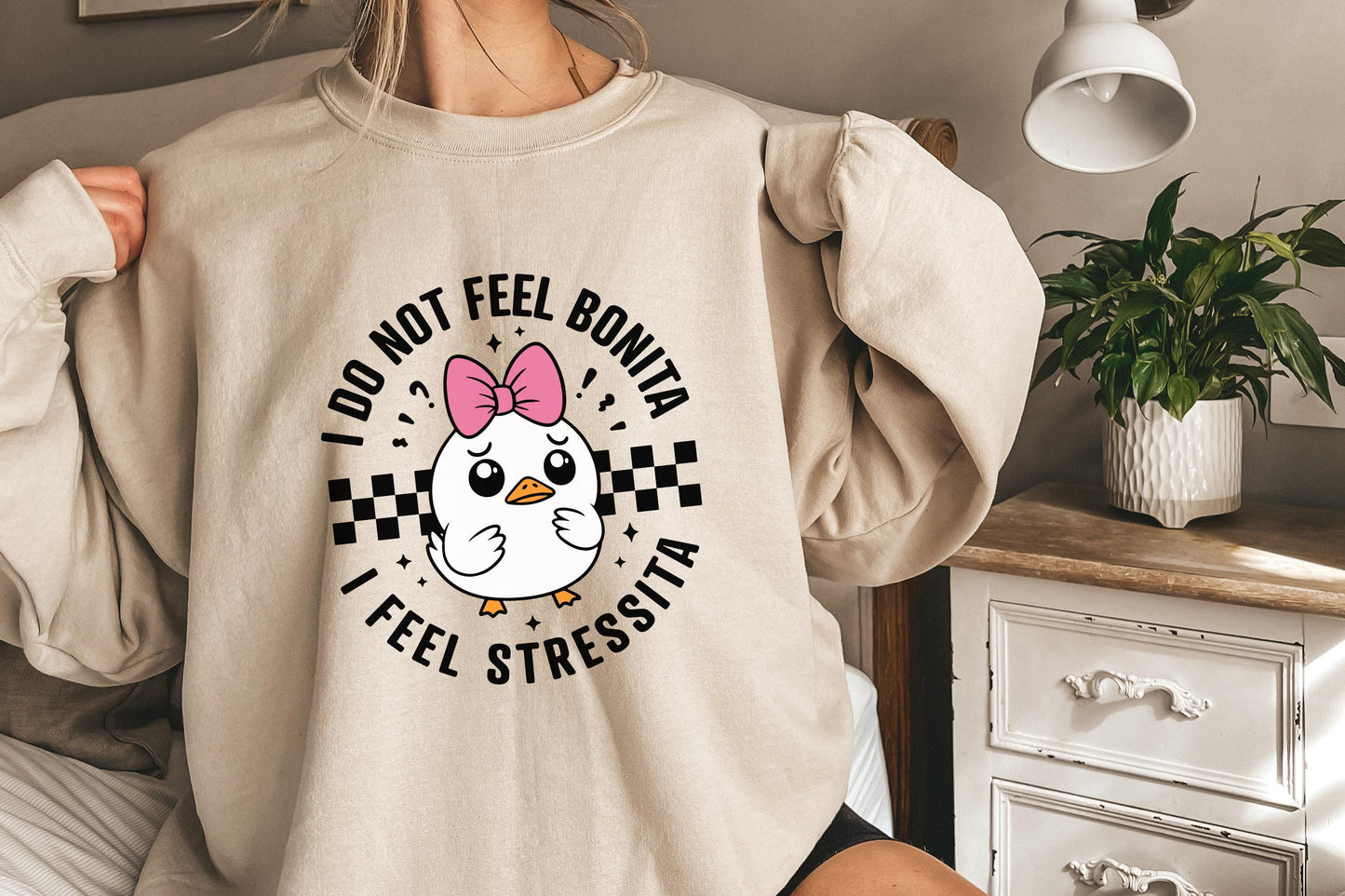 I Do Not Feel Bonita, I Feel Stressita SVG/PNG - 300 DPI Design for T-Shirt