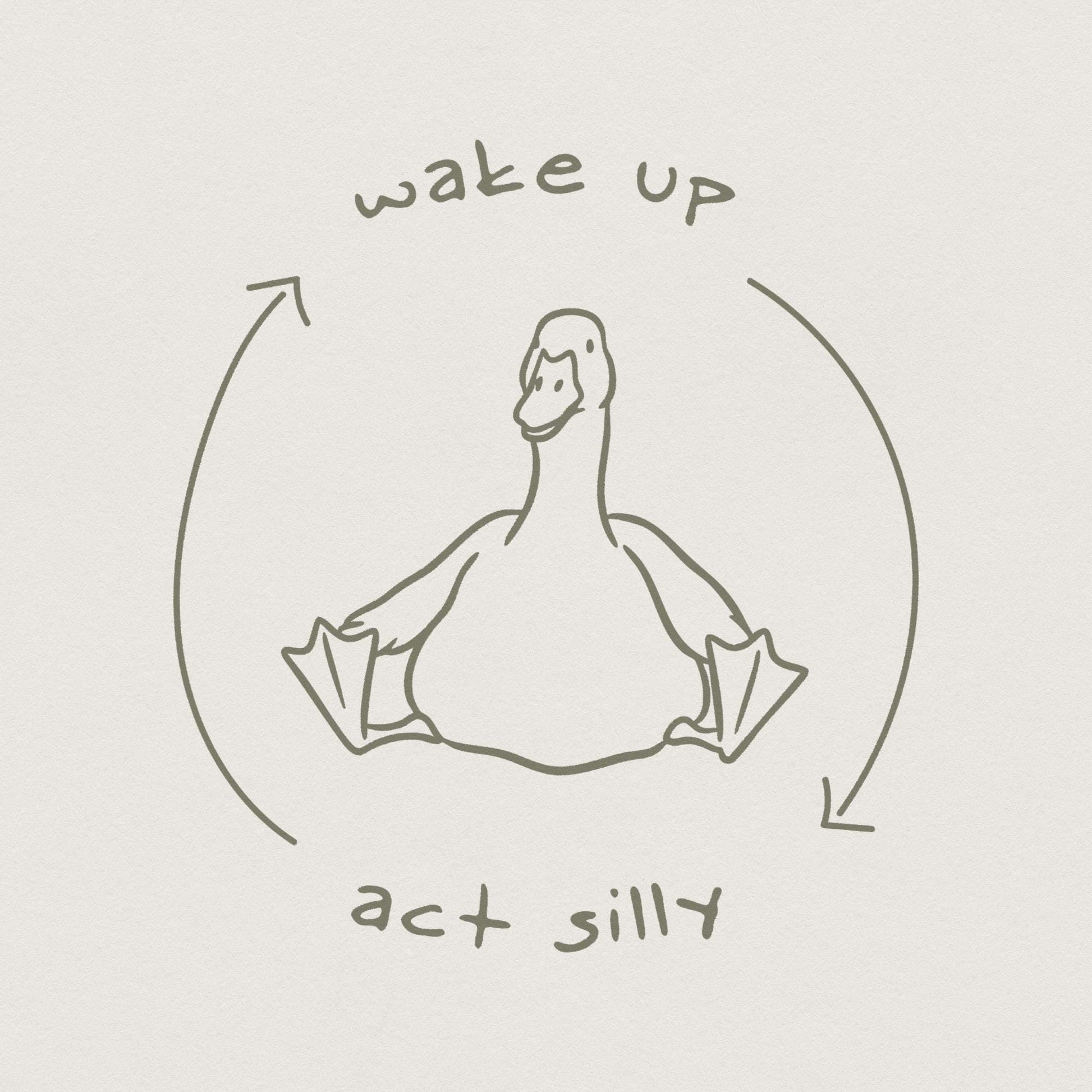 Wake up Act Silly PNG, Funny saying meme - 300 DPI Design for T-Shirt