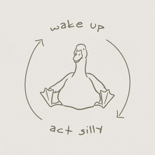 Wake up Act Silly PNG, Funny saying meme - 300 DPI Design for T-Shirt