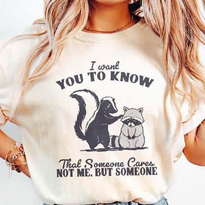 Sarcastic Saying PNG, Funny Raccoon Skunk Png - 300 DPI Design for T-Shirt