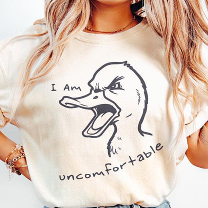 Funny Goose Shirt PNG, Silly Goose - 300 DPI Design for T-Shirt