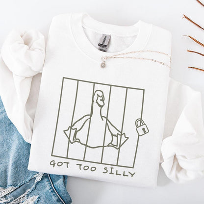 Got Too Silly PNG, Silly Goose PNG - 300 DPI Design for T-Shirt