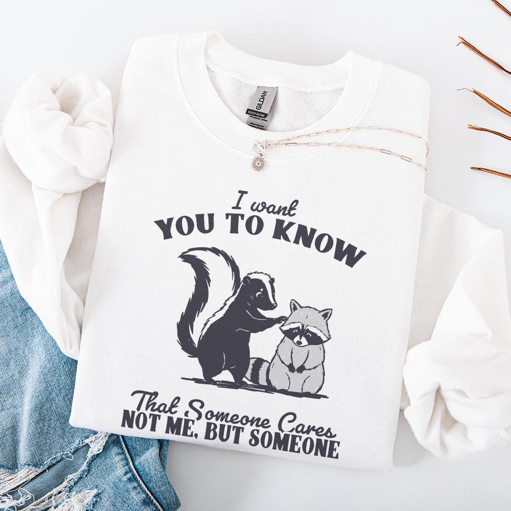 Sarcastic Saying PNG, Funny Raccoon Skunk Png - 300 DPI Design for T-Shirt