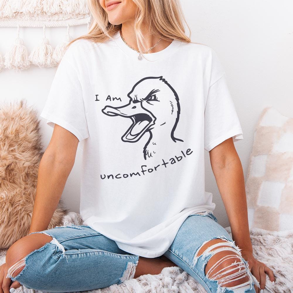 Funny Goose Shirt PNG, Silly Goose - 300 DPI Design for T-Shirt