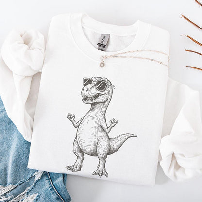 T Rex Dinosaur Png, Funny Dinosaur png - 300 DPI Design for T-Shirt