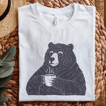 Cute Bear Clipart, Teddy Bear Digital Download - 300 DPI Design for T-Shirt
