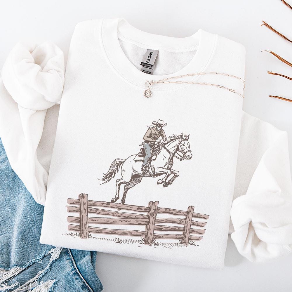 Western PNG, Bucking Horse Rodeo - 300 DPI Design for T-Shirt