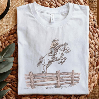 Western PNG, Bucking Horse Rodeo - 300 DPI Design for T-Shirt