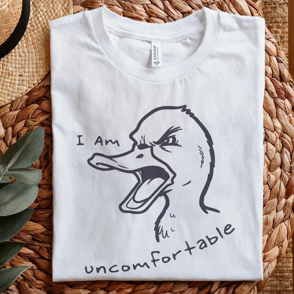 Funny Goose Shirt PNG, Silly Goose - 300 DPI Design for T-Shirt