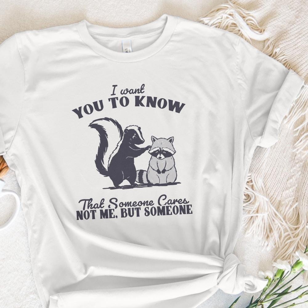 Sarcastic Saying PNG, Funny Raccoon Skunk Png - 300 DPI Design for T-Shirt