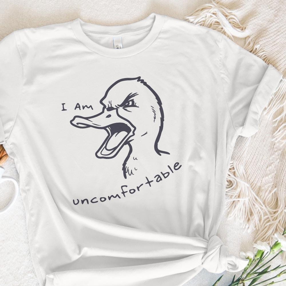 Funny Goose Shirt PNG, Silly Goose - 300 DPI Design for T-Shirt