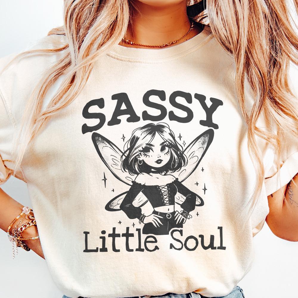 Sassy Little Soul PNG, Sublimation Design - 300 DPI Design for T-Shirt