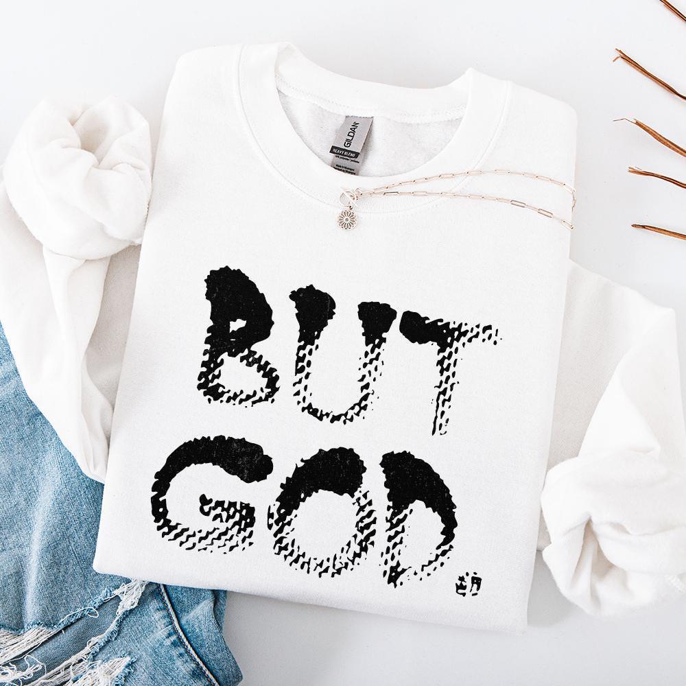 But God Design, Digital Download - 300 DPI Design for T-Shirt